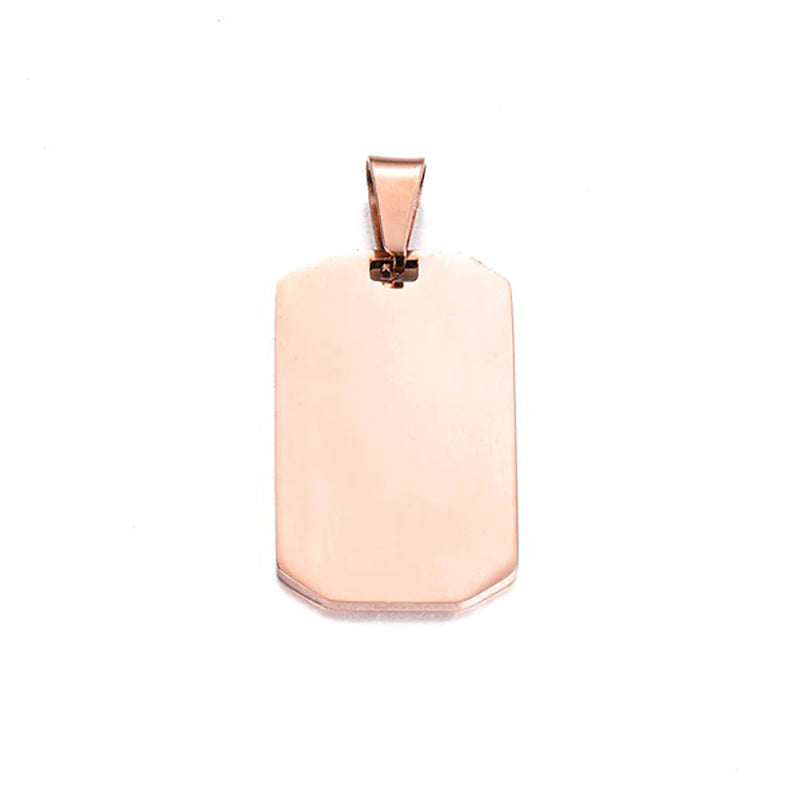 Collier personnalisé plaqué or 18KT