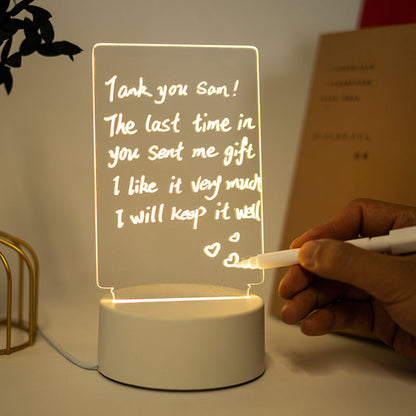 LED Note Board Night Light-Home/Office/Gift-ZDK1