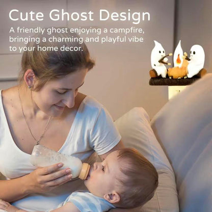 🎃Ghost Campfire NightLight-GB01