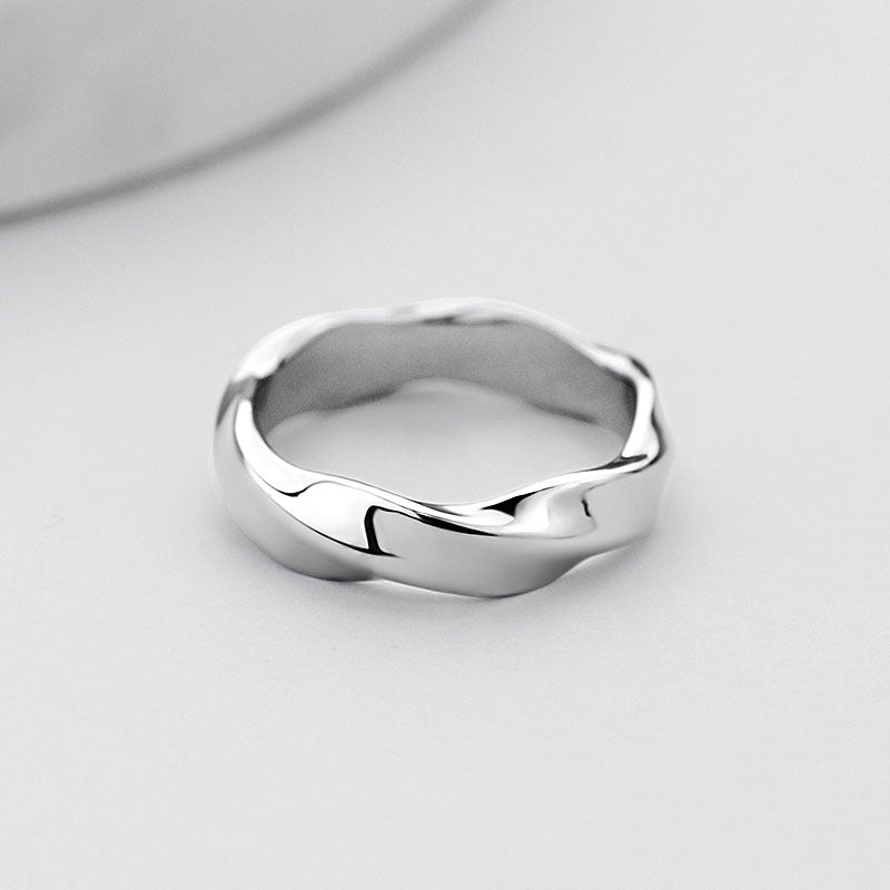 Universal Adjustable  Mobius Ring In A Minimalist style