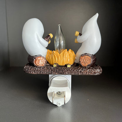 🎃Ghost Campfire NightLight-GB01