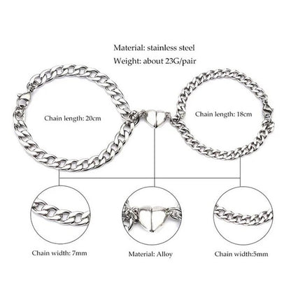 Cuban Love Bracelet for Couples