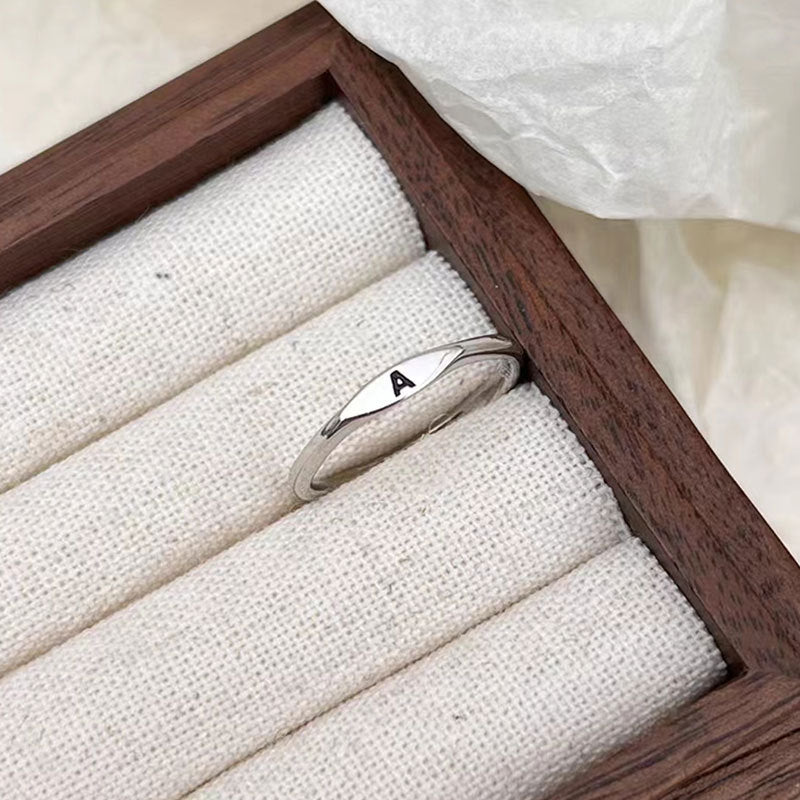 Hand-made Resizable Ring(100% pure silver)